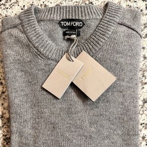 TOM FORD sweater. Cashmere, mohair, silk. Mens size 56/XL. Brand new with tags.